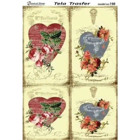 Tela Transfer 33x46cm -  Model 198