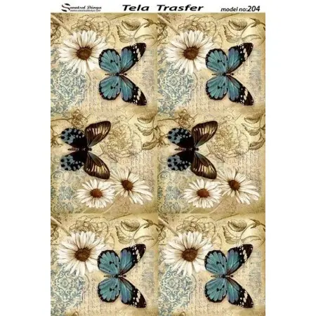 Tela Transfer 33x46cm -  Model 204