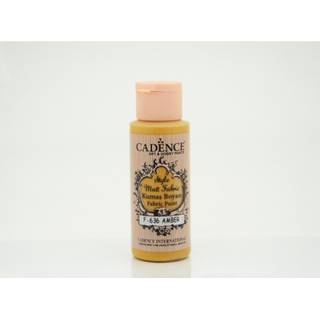 F636 Amber Cadence Style Mat Kumaş Boyası 59ML