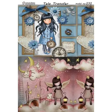 Tela Transfer 33x46cm -  Model 232
