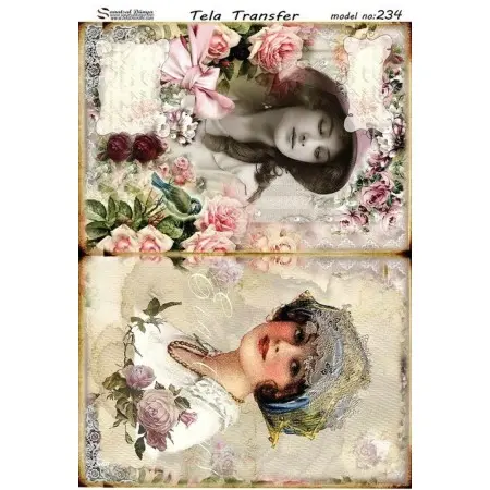 Tela Transfer 33x46cm -  Model 234