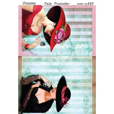 Tela Transfer 33x46cm -  Model 243