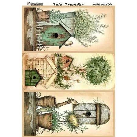 Tela Transfer 33x46cm -  Model 254