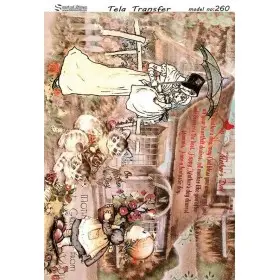 Tela Transfer 33x46cm -  Model 260