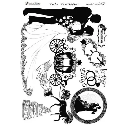 Tela Transfer 33x46cm -  Model 267