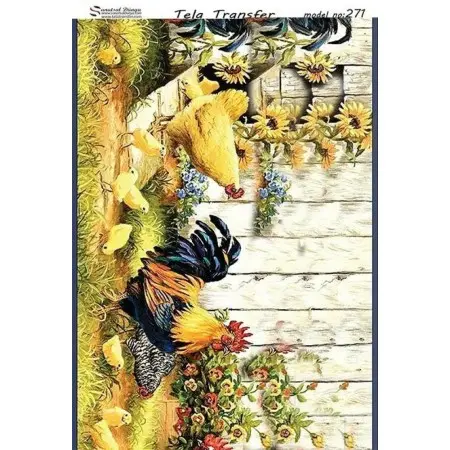 Tela Transfer 33x46cm -  Model 271