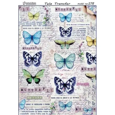 Tela Transfer 33x46cm -  Model 278