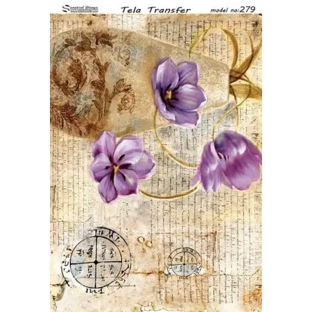 Tela Transfer 33x46cm -  Model 279
