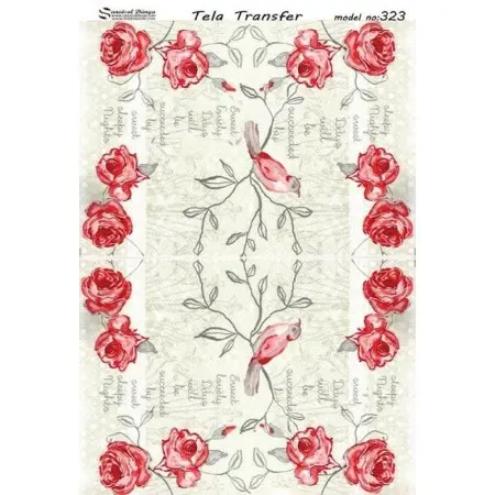 Tela Transfer 33x46cm -  Model 323