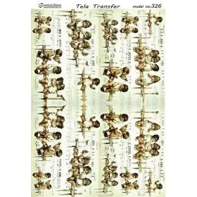 Tela Transfer 33x46cm -  Model 326