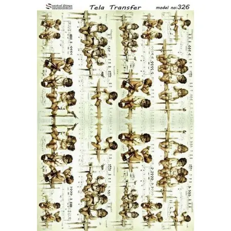 Tela Transfer 33x46cm -  Model 326