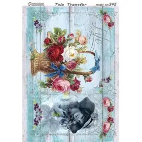 Tela Transfer 33x46cm -  Model 345