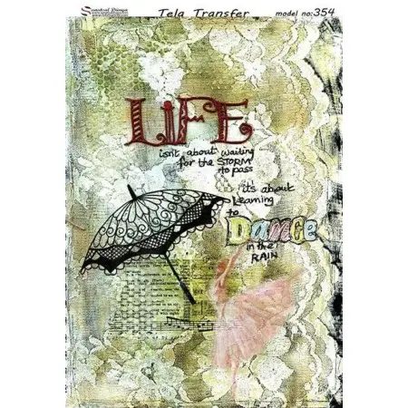 Tela Transfer 33x46cm -  Model 354