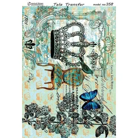 Tela Transfer 33x46cm -  Model 358