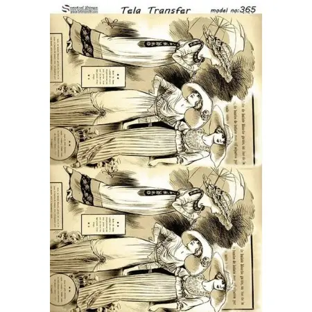 Tela Transfer 33x46cm -  Model 365