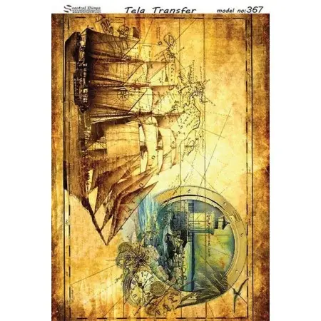 Tela Transfer 33x46cm -  Model 367