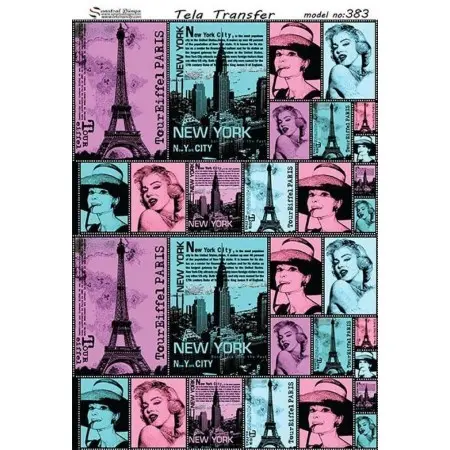 Tela Transfer 33x46cm -  Model 383