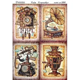Tela Transfer 33x46cm -  Model 386