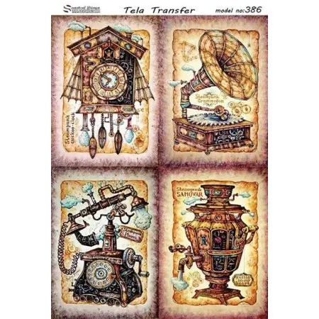 Tela Transfer 33x46cm -  Model 386
