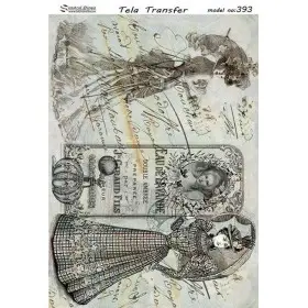 Tela Transfer 33x46cm -  Model 393