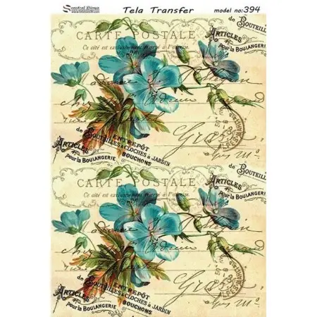 Tela Transfer 33x46cm -  Model 394