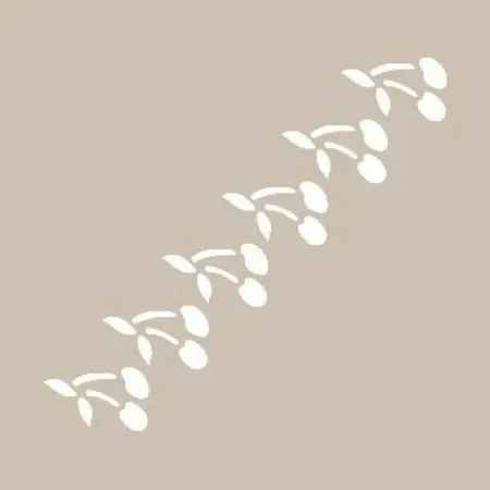 K13 6x20 Border Model Stencil