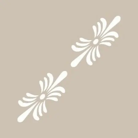 K18 6x20 Border Model Stencil
