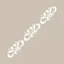 K20 6x20 Border Model Stencil
