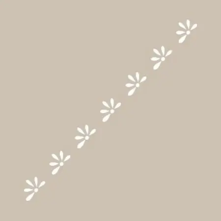 K21 6x20 Border Model Stencil