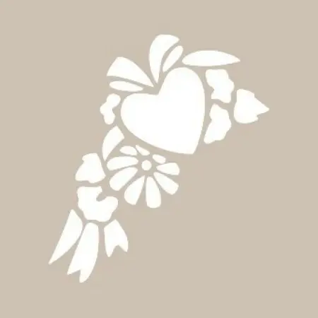 K24 6x20 Border Model Stencil