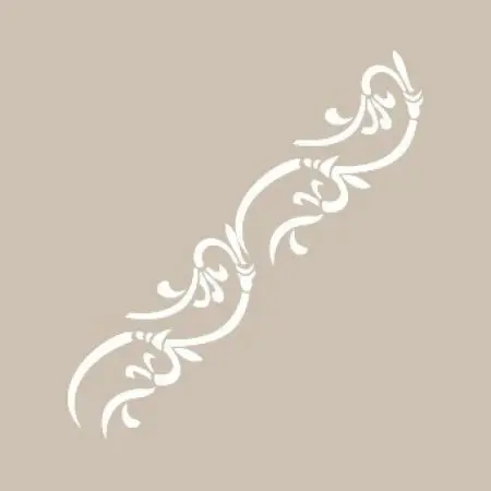 K29 6x20 Border Model Stencil