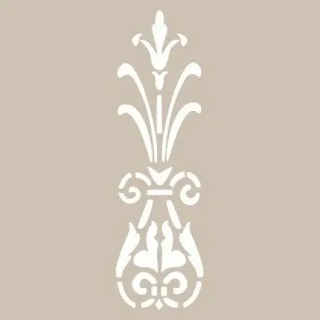 K30 6x20 Border Model Stencil