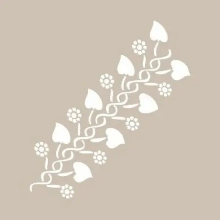 K33 6x20 Border Model Stencil