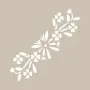K46 6x20 Border Model Stencil