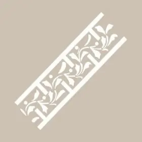 K48 6x20 Bordür Model Stencil