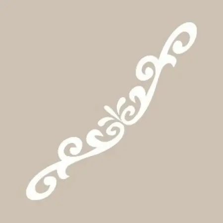 K55 6x20 Border Model Stencil