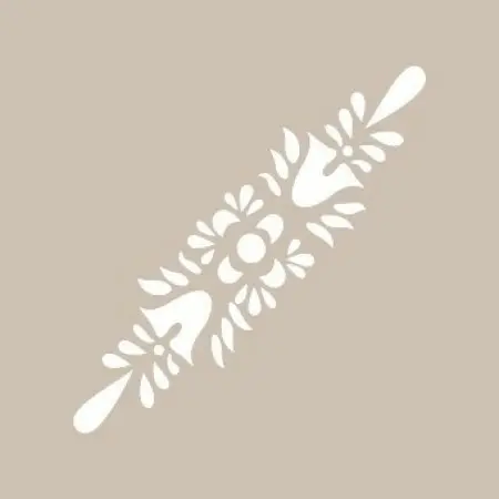 K58 6x20 Border Model Stencil