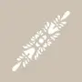 K58 6x20 Border Model Stencil