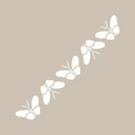 K63 6x20 Border Model Stencil