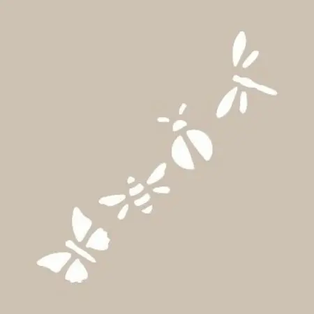 K69 6x20 Border Model Stencil