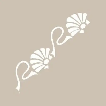 K70 6x20 Border Model Stencil