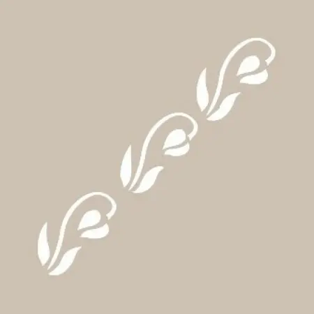 K71 6x20 Border Model Stencil
