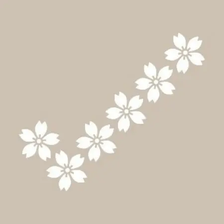 K75 6x20 Border Model Stencil