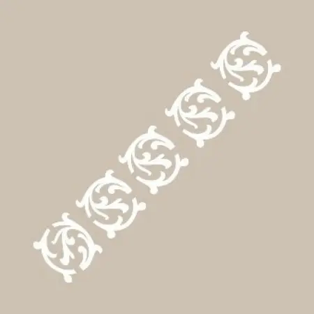 K84 6x20 Border Model Stencil