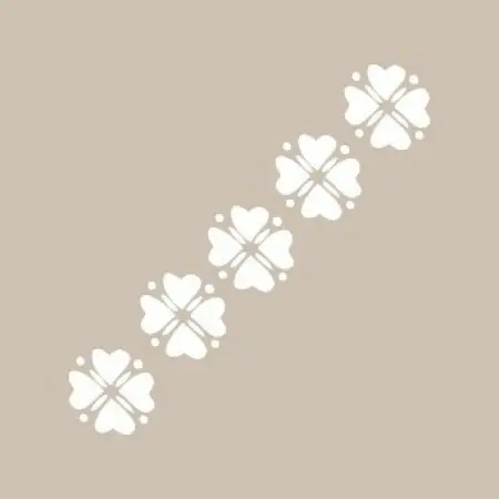 K85 6x20 Border Model Stencil