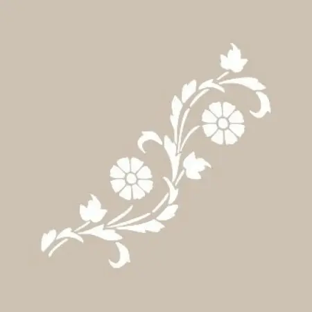 K87 6x20 Border Model Stencil
