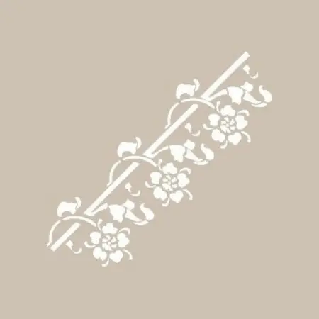 K90 6x20 Border Model Stencil