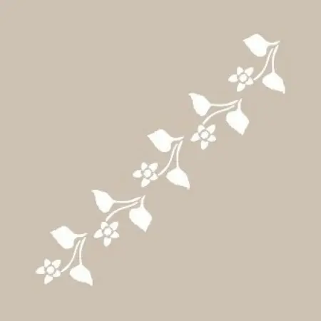 K103 6x20 Border Model Stencil