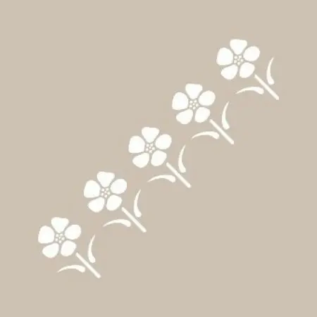 K104 6x20 Border Model Stencil