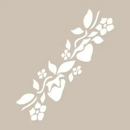 K109 6x20 Border Model Stencil